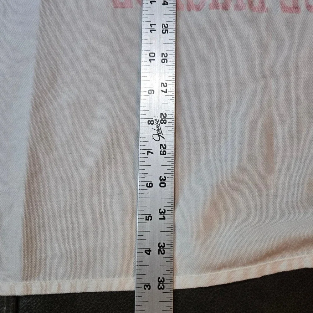 Vancouver Firefighters Barbecue Brigade Apron OS White Red Excellent Graphic BBQ